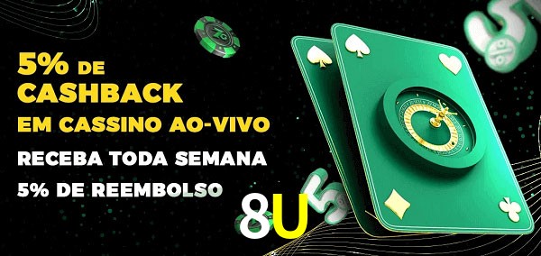 Promoções do cassino ao Vivo 8U